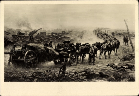 Artist PC Böhme, Hans, from the Battle of Kiev, HDK 419