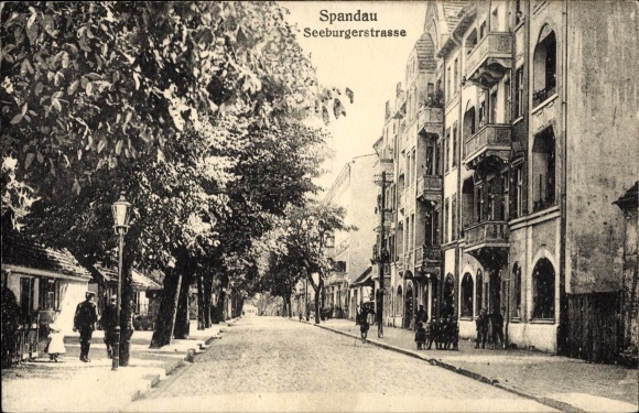 Ak Berlin Spandau, Seeburgerstraße