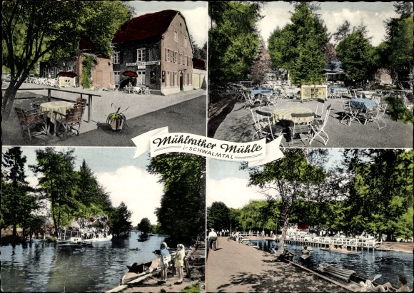 Ak Schwalmtal am Niederrhein, Hariksee, Mühlrather Mühle