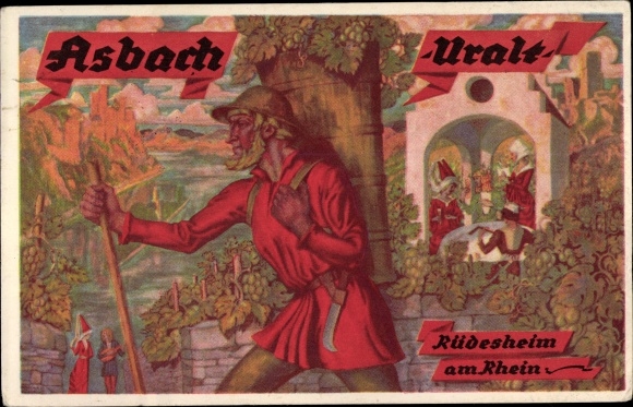 Artist PC Rüdesheim am Rhein, Asbach Uralt, brandy