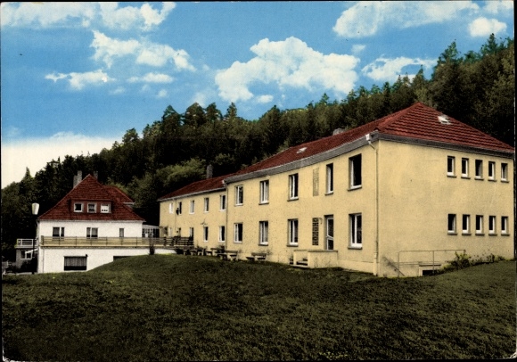 Ak Oberlahr aan het Wied Westerwald, Werner Ruppert huis, schoolkamp Keulen Realschulen