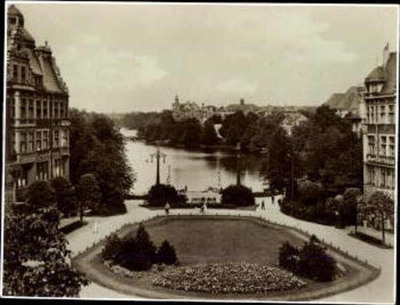 Set van 12 foto's 6x9 cm in een envelop, Königsberg in Oost-Pruisen, verschillende aanzichten