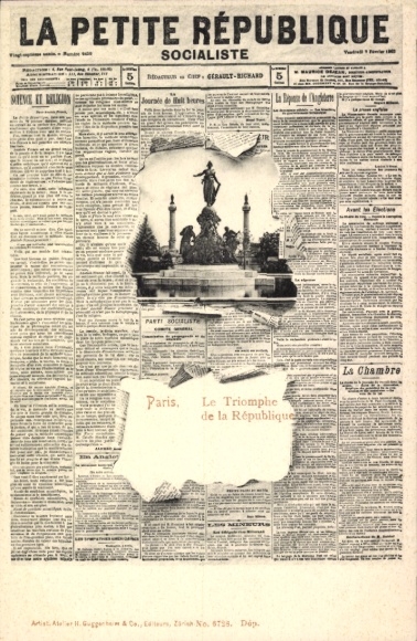 Newspaper PC Paris III, Triomphe de la République