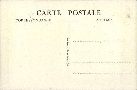 Artist Postcard Paris XVIII, Restaurant Chez la Mere Catherine, Place du tertre in Montmartre