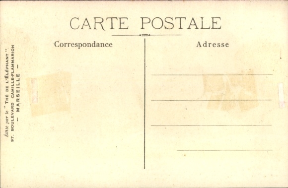 Artist Postcard Trohon, advertising, tea, The de l'Elephant