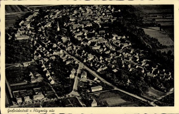 KP Großrudestedt in Thuringia, aerial photograph