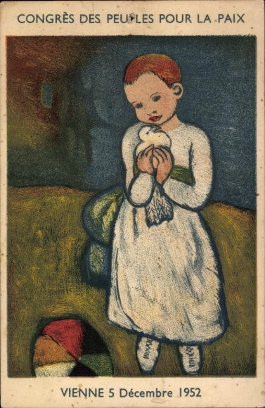 Artysta KP Picasso, Kongres Ludowy na rzecz Pokoju, Wiedeń 1952