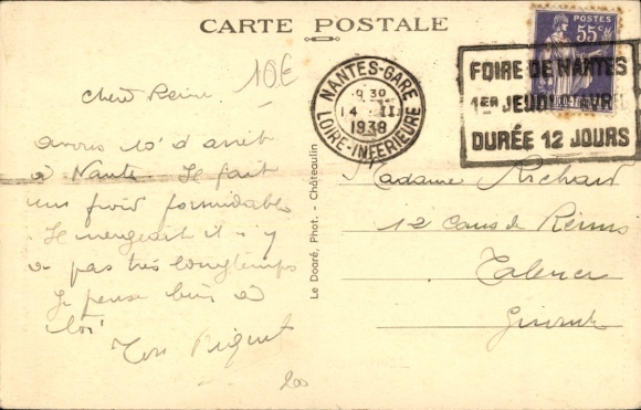 Postcard Locronan Finistère, Pardon de la Tromenie