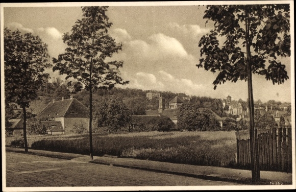 Postcard Dresden, Trachenberge, Wilder-Mann-Gut from Marsdorfer Straße
