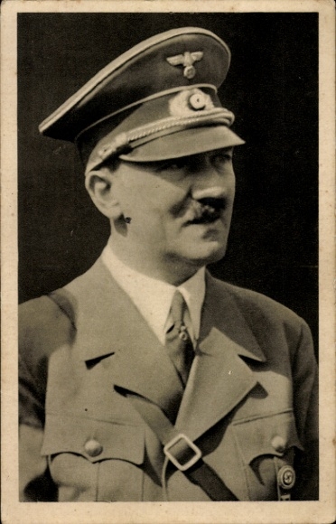 KP Führer i kanclerz Rzeszy Adolf Hitler, portret w mundurze