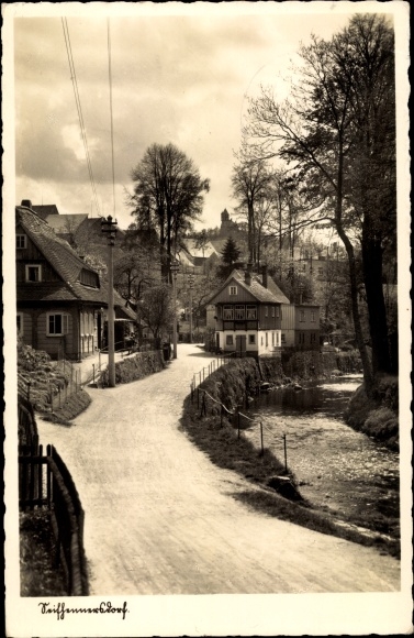 Postcard Seifhennersdorf in Sachsen, Mandaupartie, Burgsberg