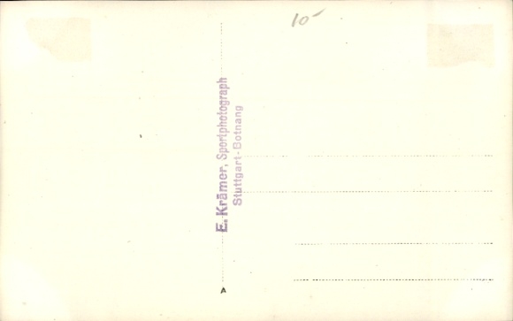 Photo Postcard 13th German Gymnastics Festival Munich July 1923, German champion in javelin throwing