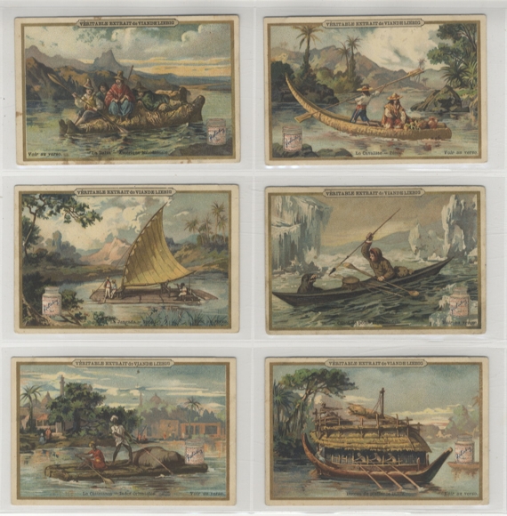 Liebig Pictures Series A 255 Ships II 1893