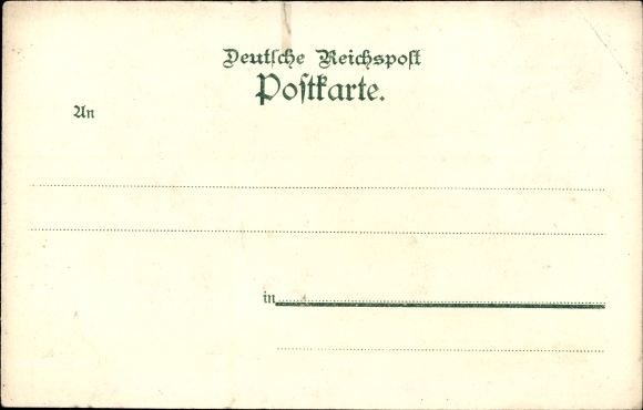 Chromo-Litho covers Gelsenkirchen in the Ruhr area, restoration Kaiserhof