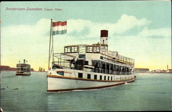 PC Amsterdam North Holland Netherlands, Zaandam, Csaar Peter, Schiff