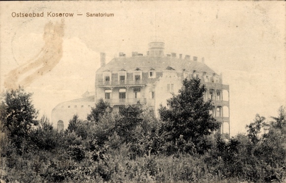 Ak Ostseebad Koserow auf Usedom, Sanatorium
