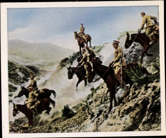 Naoorlogse collectiekaart # 133, januari 1929, The War in the Green Hell, Chaco Territory