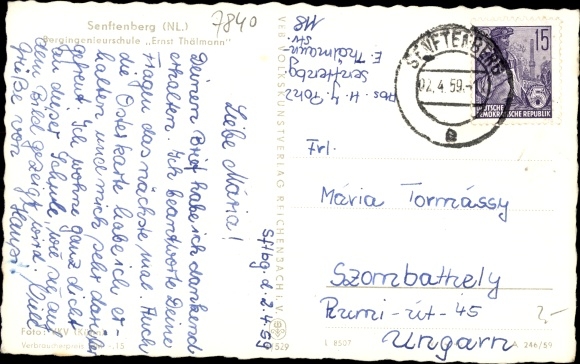 PC Senftenberg in Lower Lusatia, Ernst Thälmann Mining Engineering School