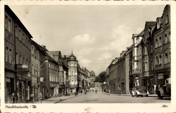 KP Marktredwitz w Fichtelgebirge, ulica, sklep Wagner Cigars