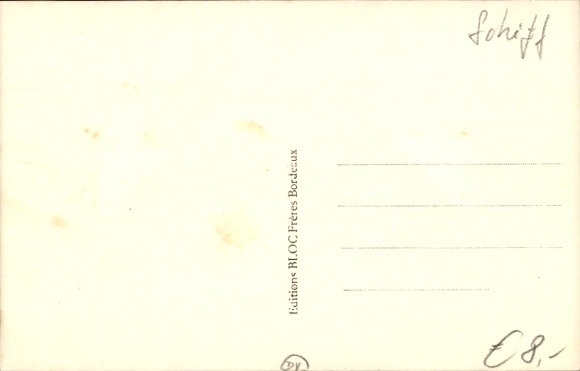 Postcard Paquebot Massilia, Compagnie de Navigation Sud-Atlantique
