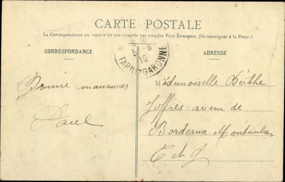Postcard Creuse, Pindin that mo vachas sount calm and finisse ma chaussou