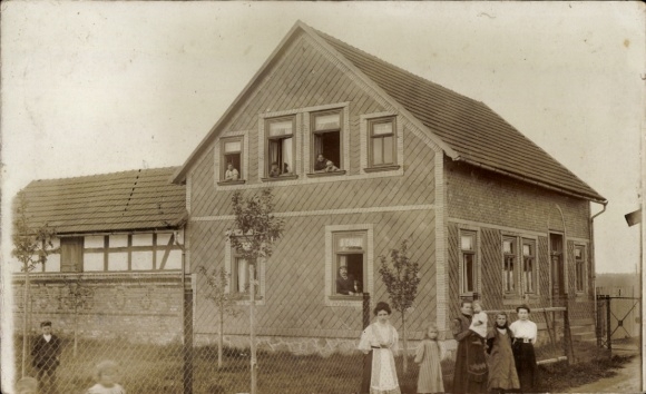 Foto Ak Langewiesen Ilmenau am Thüringer Wald, Haus