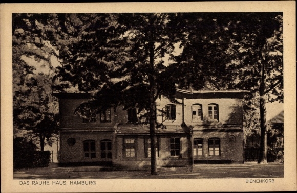 Postcard Hamburg Horn, The Rough House, Beehive