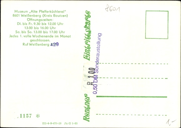 KP Weißenberg w Saksonii, Muzeum Alte Pfefferküchlerei