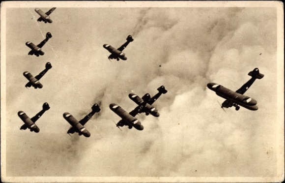 If From the activities of our military pilots, tschechoslowakische Militärflugzeuge, Formation