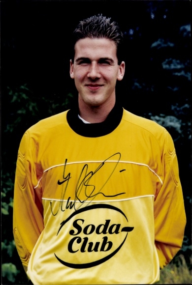 Autograph card footballer Markus Schröder, SV Wehen Wiesbaden, autograph