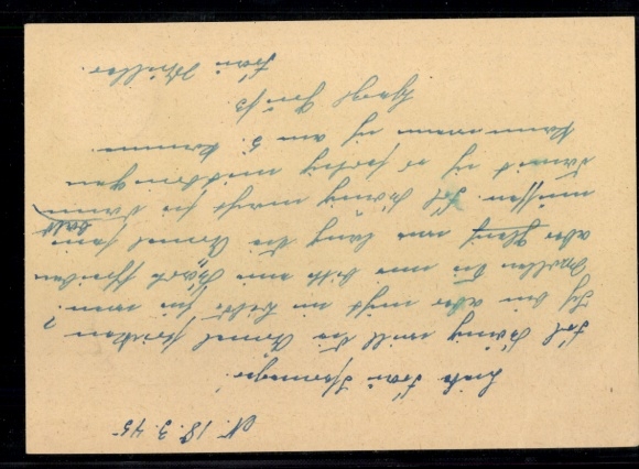 Michel No. 784 "Nordhausen 19.3.45"
