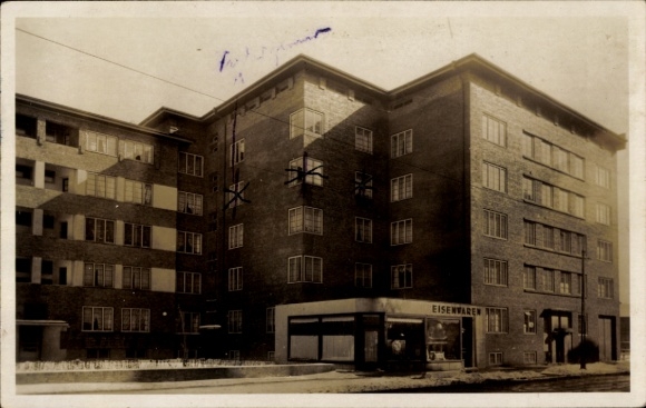 Foto Ak Hamburg Altona, Gebäude, Geschäft