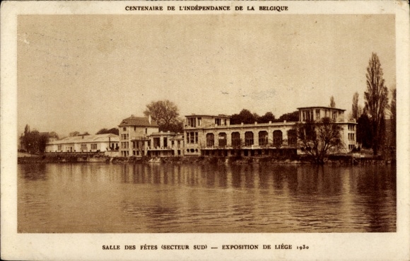 PC Liège Liège Wallonia, Salle des Fetes, Secteur Sud, Expo 1930
