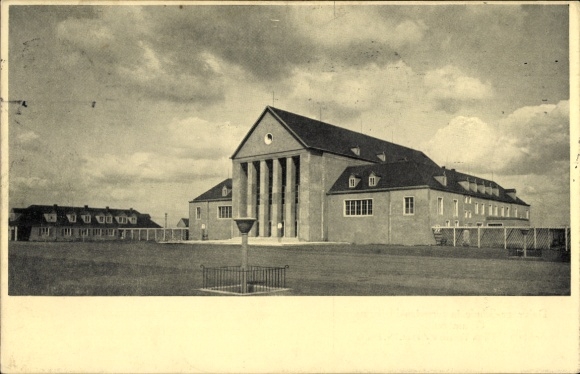 Postcard Dresden Hellerau, Dalcroze School