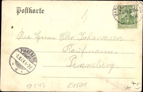 Postcard Friedrichsruh Aumühle in the Duchy of Lauenburg, crypt chapel Bismarck, group of deer