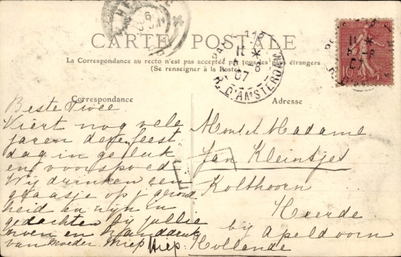 CPA Saint-Cloud Hauts-de-Seine, Parc, Cascade