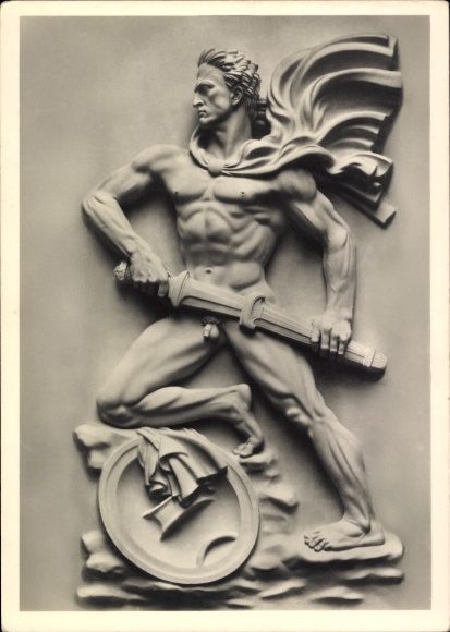 Postcard sculpture by Arno Breker, The Guardian