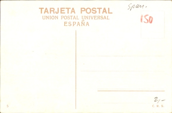 Postcard Sevilla Andalusia, Exhibition of Ibero-Americans, Plaza de América, Palace