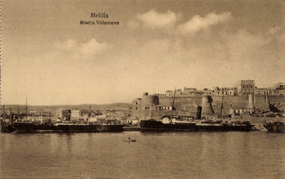 Ak Melilla Spanien, Muella Villanueva