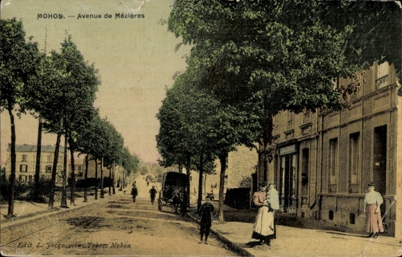 Ak Mohon Ardennes, Avenue de Mézières