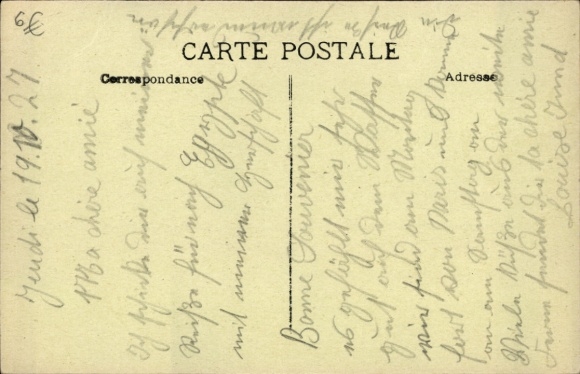 Ak Paquebot, SS Mariette Pacha, stoomschip, Messageries Maritimes, MM