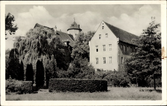 Ak Spremberg in der Lausitz, kasteel, districtsraad