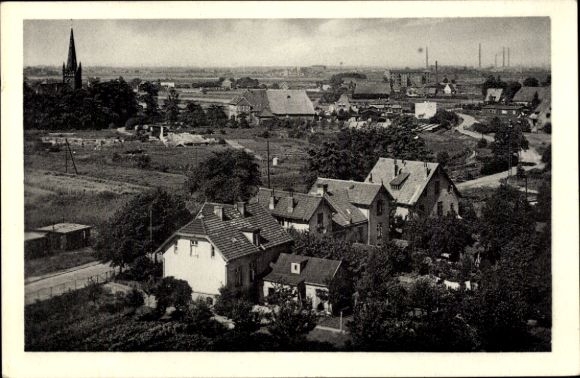 Postcard Hamburg Bergedorf Moorfleet, view of the district
