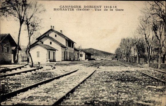 Ak Bitola Monastir Macedonië, La Gare, treinstation