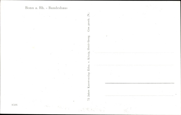 KP Bonn am Rhein, Bundeshaus