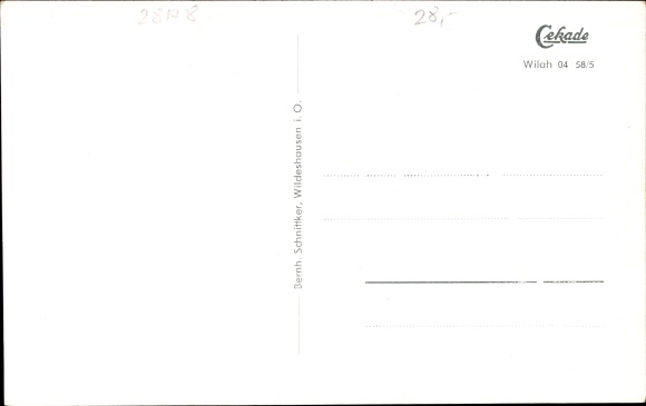 Postcard Wildeshausen in Oldenburg, Huntepartie, Westerstraße, Rathaus, Westertor