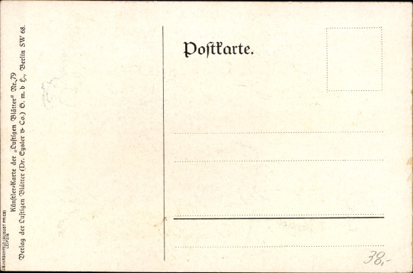 KP artysty Zille, Heinrich, Berlin, listonoszka, matka z dziećmi