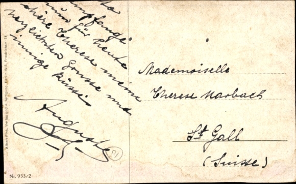Artist Postcard Diehl, Carl, There is room in the smallest hut for a happy loving couple