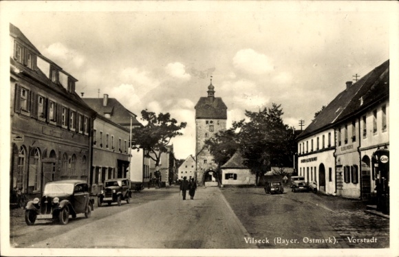 Ak Vilseck Oberpfalz Bayern, Vorstadt