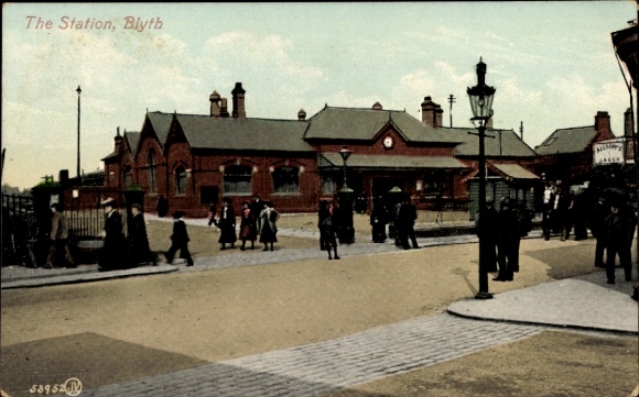PC Blyth Northumberland England, station